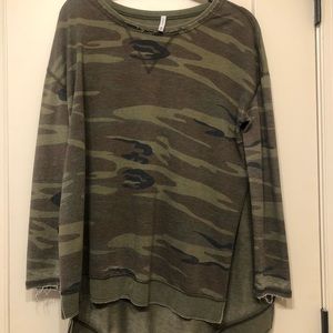 Z Supply camo sweatshirt